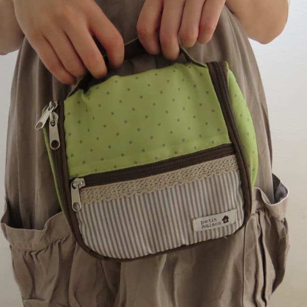 일본 빈티지 파우치