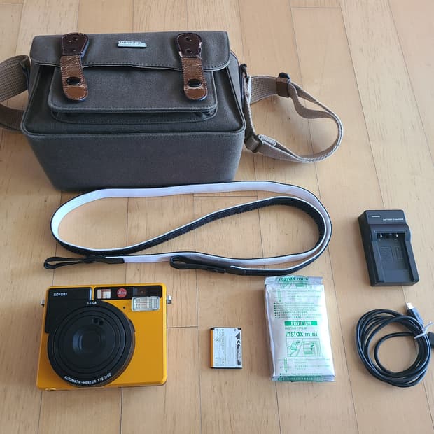 라이카 소포트 즉석카메라 바로 사용 가능