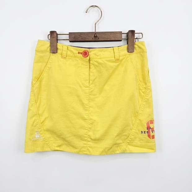 호칭7,실측27)) le coq sportif 르꼬끄 치마! 속바지O