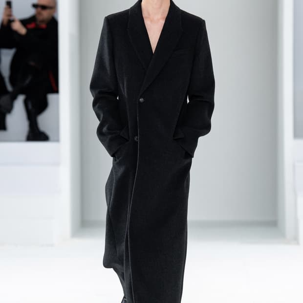[46] 로에베 23FW 컬렉션 메인 캐시미어 코트