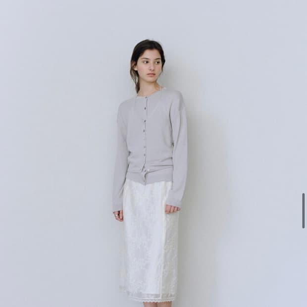 유라고 가디건 홀터넥세트 