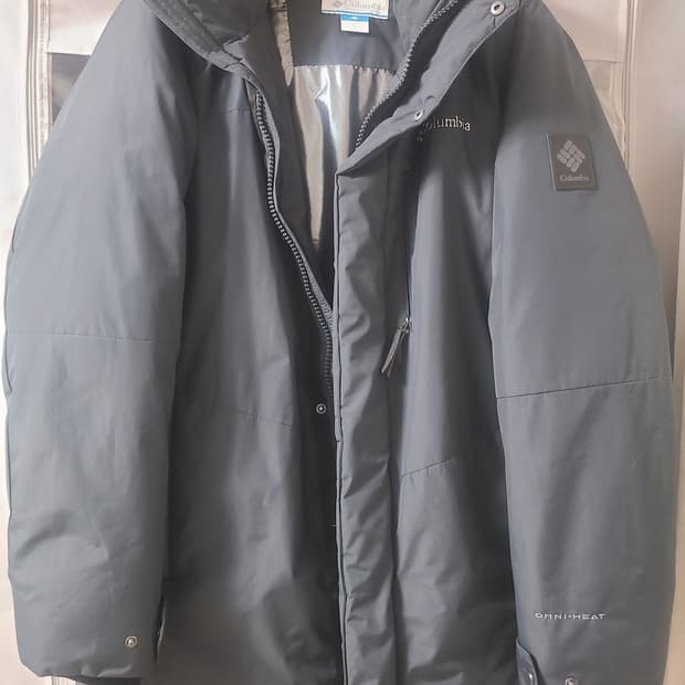 컬럼비아 다운 해비 패딩 라지사이즈