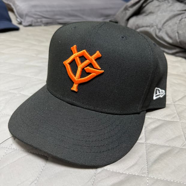 뉴에라 요미우리 자이언츠 프리커브드 8사이즈 피티드 캡