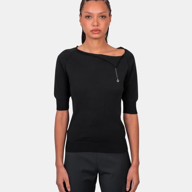 [S,M]팔로마울 Caun 탑/블랙