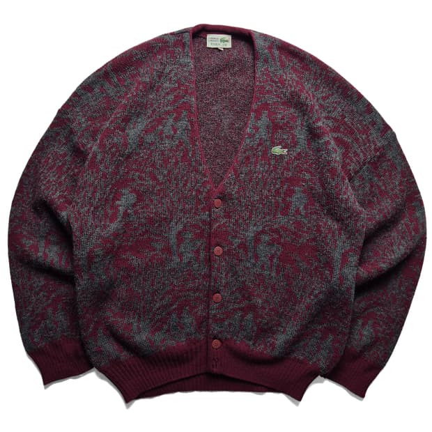 [105] 라코스테 90s 패턴 가디건
