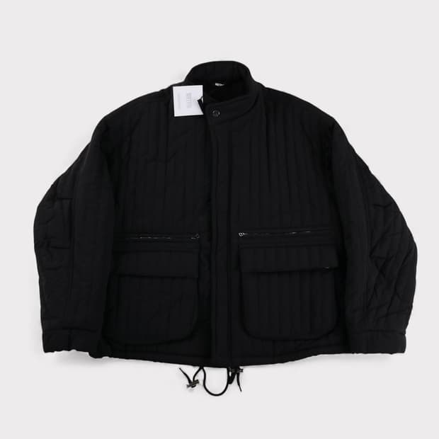 [M] 트릴리온 퀼티드 오버핏 블루종 패딩 (새상품)