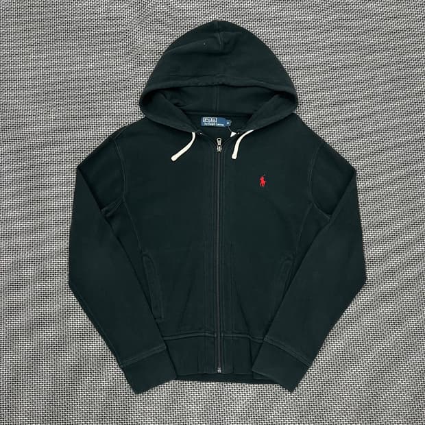 폴로랄프로렌 와플 후드집업