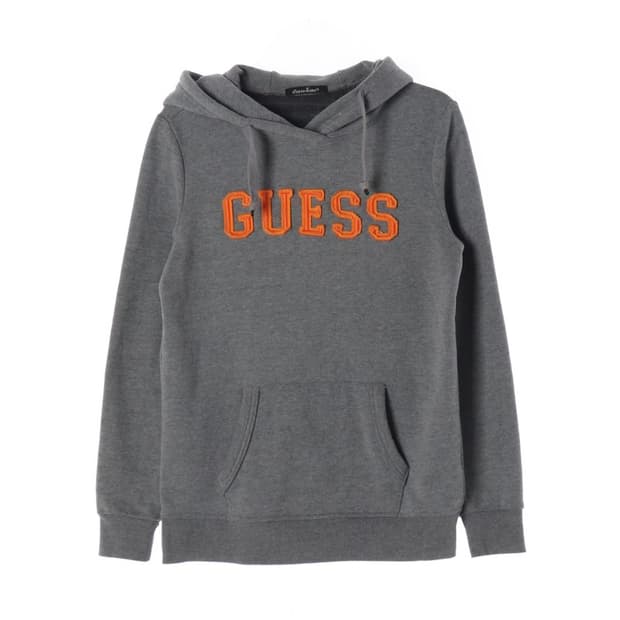 GUESS 빅로고 스펠아웃 후드티 XS