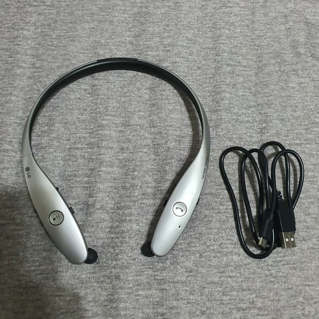 정품 LG 엘지 HBS-900 블루투스 넉밴드 이어폰