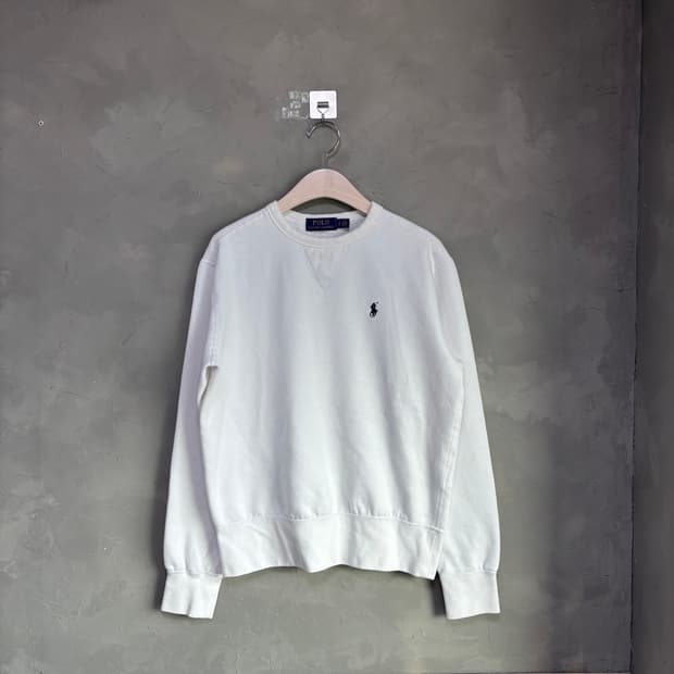 폴로 랄프로렌 맨투맨 화이트