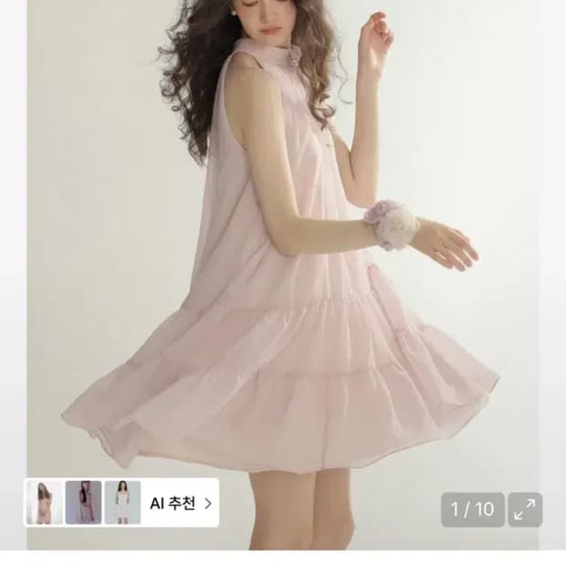 신스덴 로즈쿼츠 원피스 s 핑크