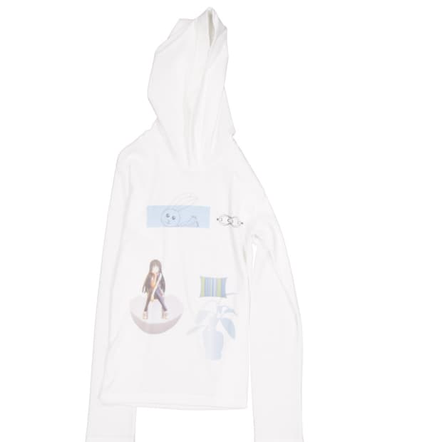 영마일웨어 indoor peace slim hoodie 🫀