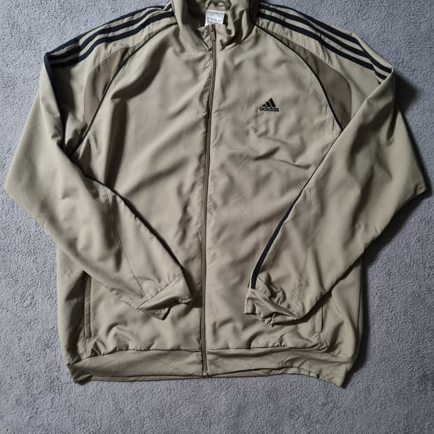 Adidas Sand Beige Track Jacket