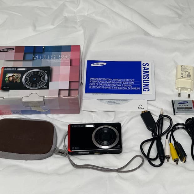 셀카가능/강추⭐️삼성 vluu st550 풀박스🩷