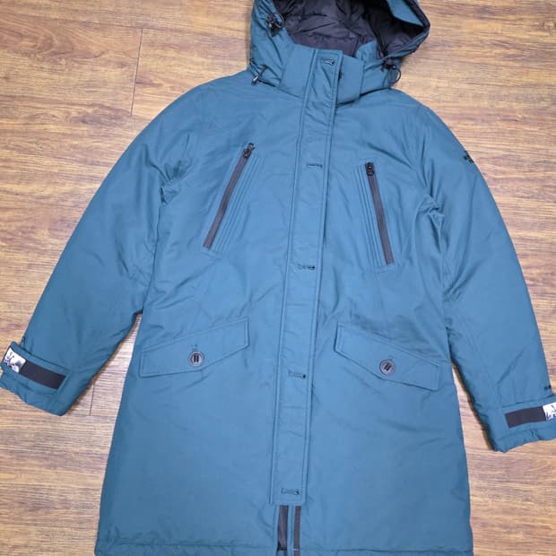 노스페이스 여성 롱폴리패딩