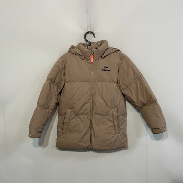 아이더 키즈 베이지 덕다운 패딩 155 