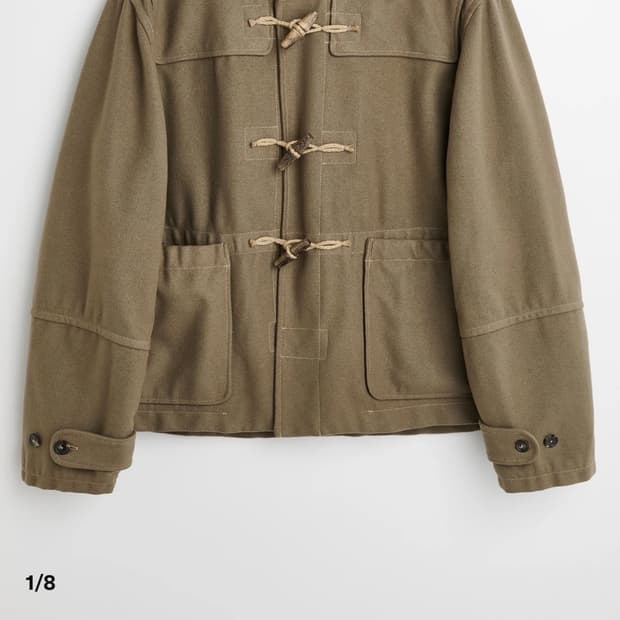 아워레가시 크롭 더플코트