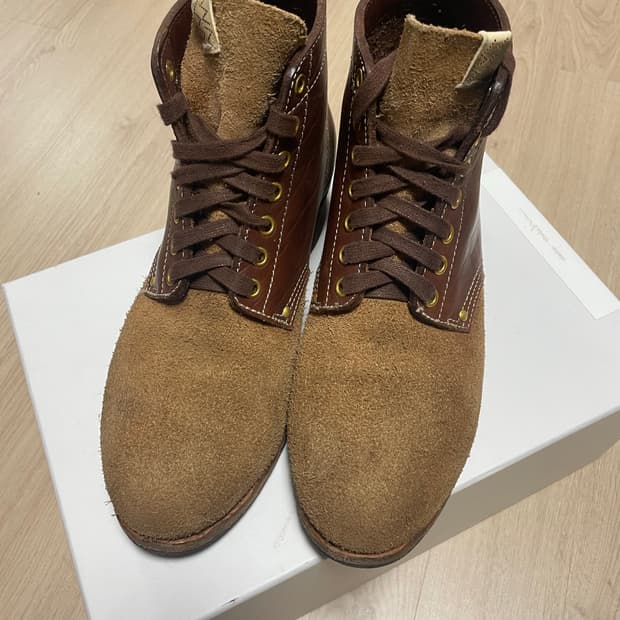 Visvim BRIGADIER BOOTS-FOLK 브리가디어 카멜
