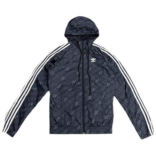 ADIDAS 모노그램 유로파 윈드 브레이커 XS