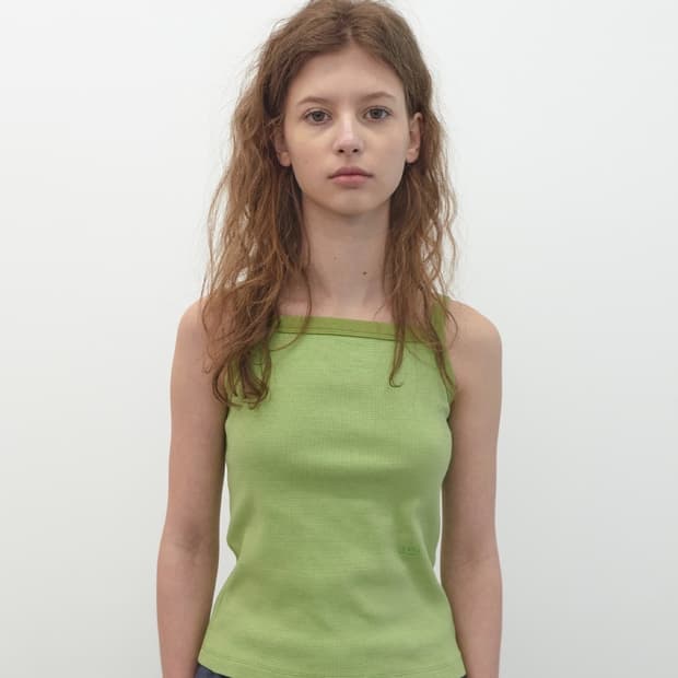 엔조블루스 펜슬 스트라이프 슬리브리스 green