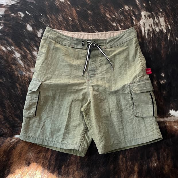 STUSSY RIPSTOP BEACH SHORTS