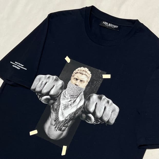 닐바렛 복싱 부루투스 프린팅 반팔 티셔츠