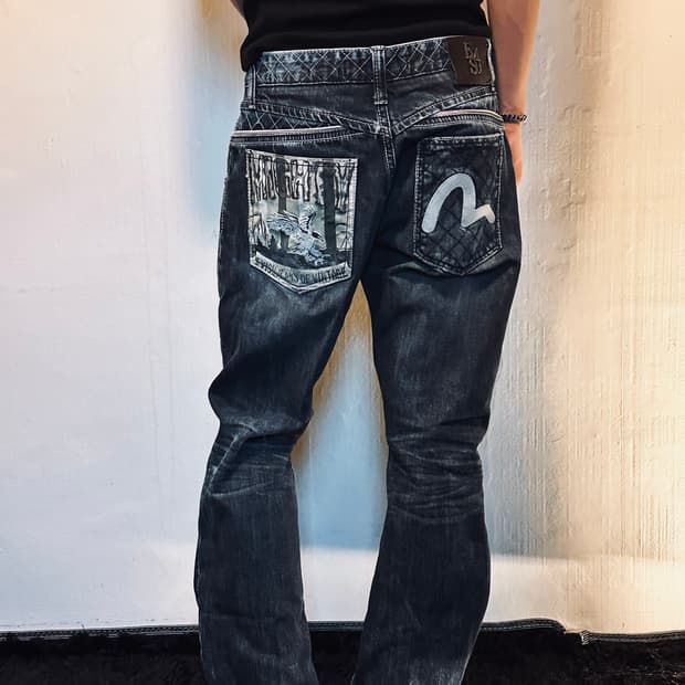 Evisu denim pants