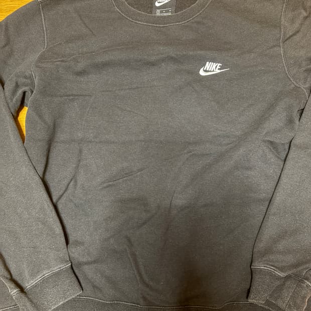 나이키 맨투맨 블랙 M