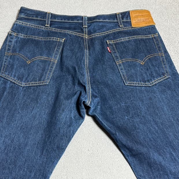 Levi’s 리바이스 517 빅E 부츠컷 플레어진 데님 청바지 