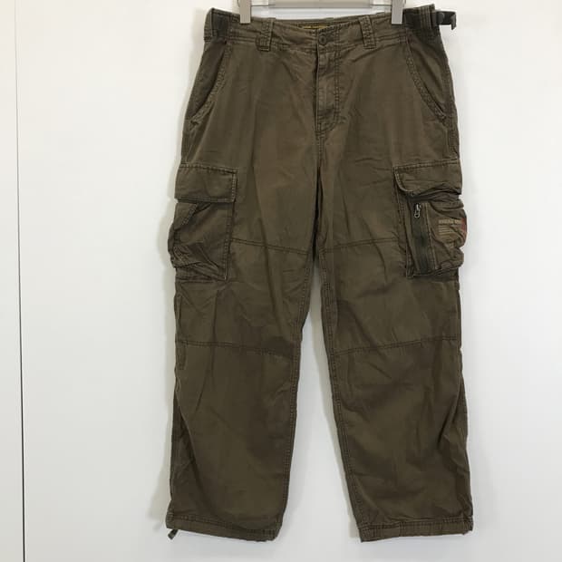 후아유 Y2K 밀리터리 카고팬츠 [XL]