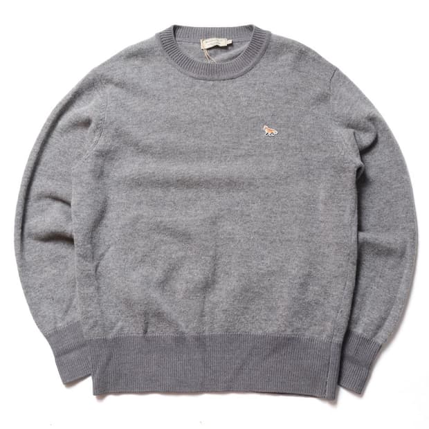 메종 키츠네 Maison Kitsune Logo Knit 

