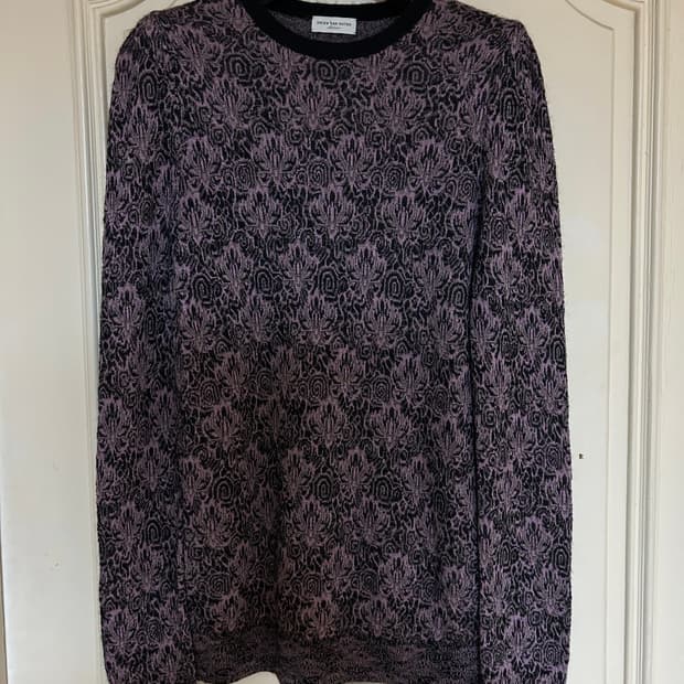 드리스반노튼 비스코스 모헤어 니트