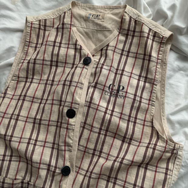 C.P. Company Archive Check Vest