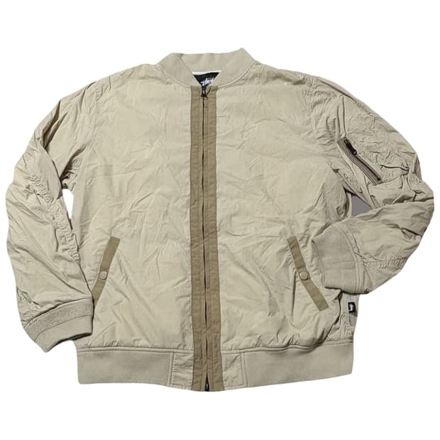 (이체시 에눌)일본 스투시 올드스쿨 아카이브 라인 한정판 나일론 바람막이