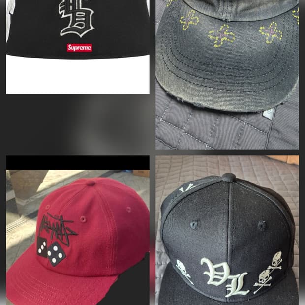 슈프림 스투시 벤슨 더뮤지엄비지터 모자 팔아요