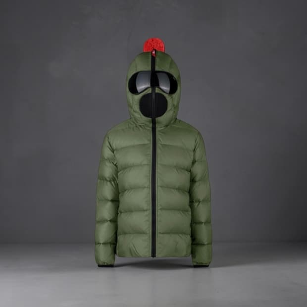 46/ AI 라이더스온더스톰 고글 다운 패딩 점퍼