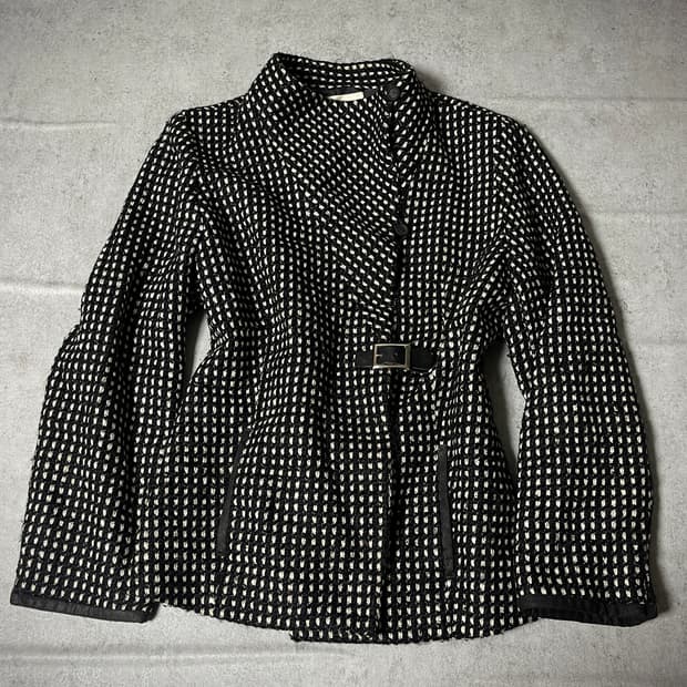 double belted jacket