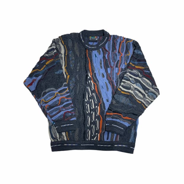 쿠지 케이블 니트