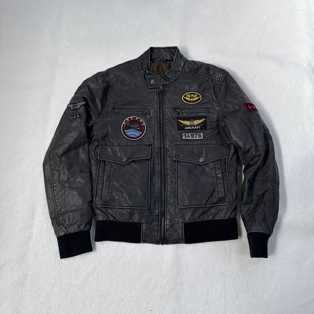 L 자라 맨 파일럿 자켓 0303T