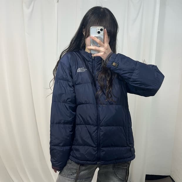 The North Face Navy 600 Down Padding 