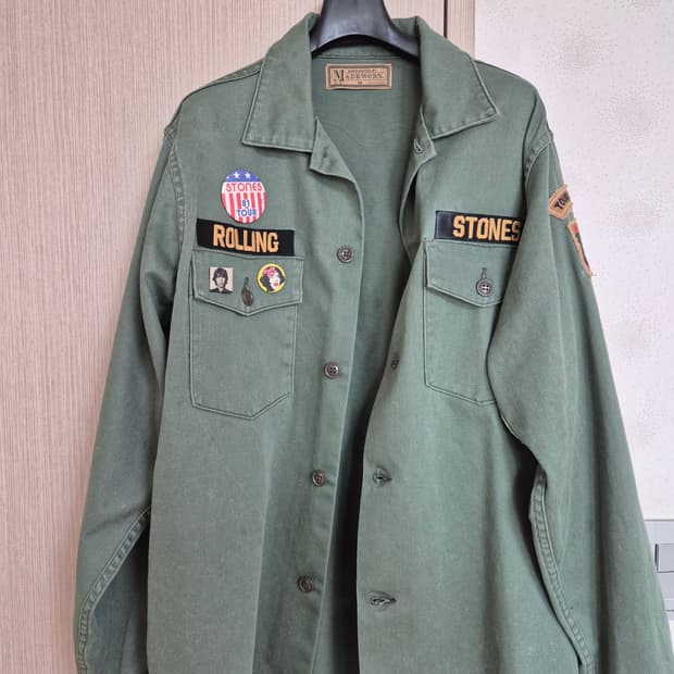 madeworn 롤링스톤즈 자켓
