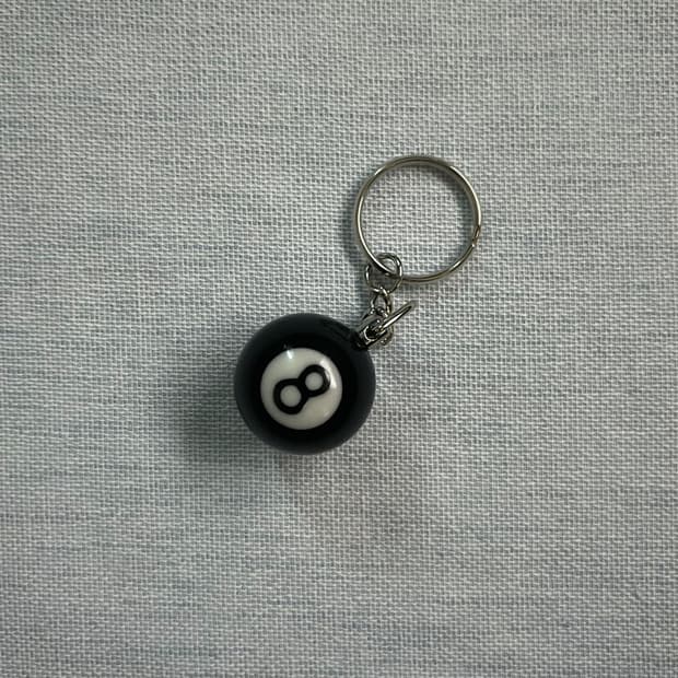 8ball 빈티지 키링