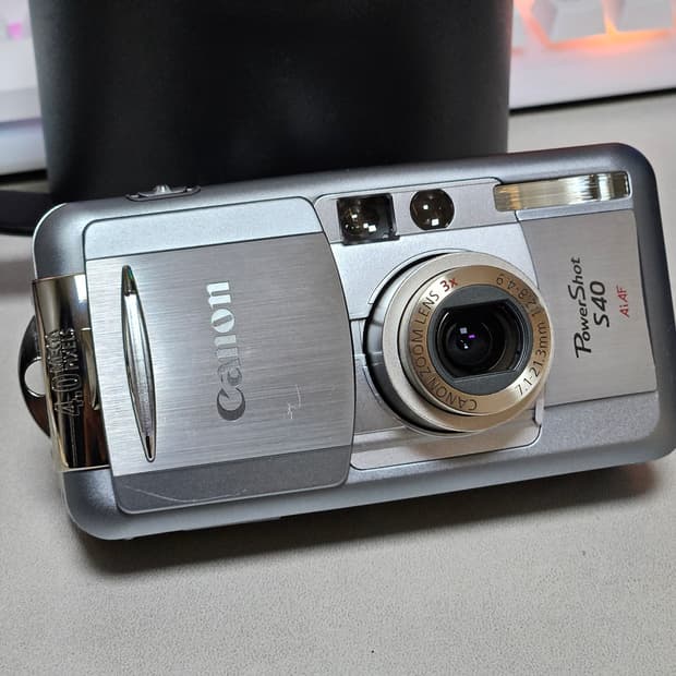 캐논 파워샷 s40 아이브 가을 디카 A급
