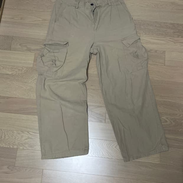 GLW 베이지 카고 팬츠