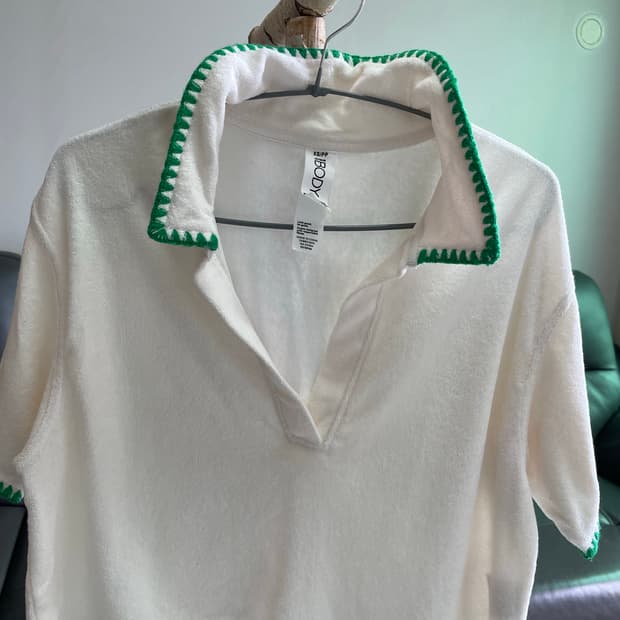 [새상품] 호주 코튼온 바디(Cotton:On) 타올 반팔 셔츠 (XS/