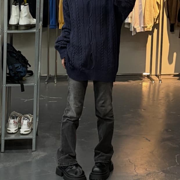 크리스찬 디올 케이블 니트 A2869