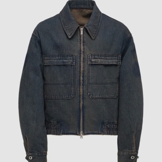 coor 쿠어 틴트 데님 자켓 (인디고브라운)
