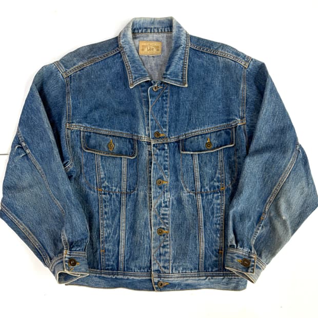 Lee 빈티지 워싱 데님 자켓