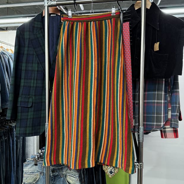 제팬 히피 롱 스커트 (26)  