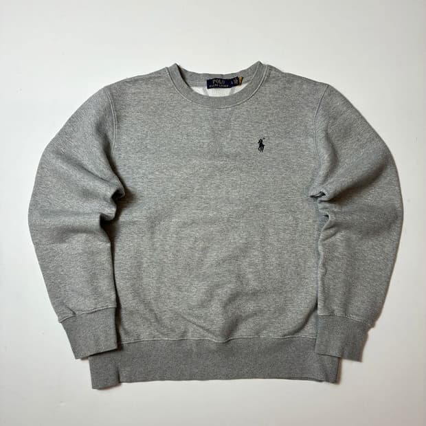 폴로 랄프로렌 로고 큐알 크루넥 맨투맨 PN8915